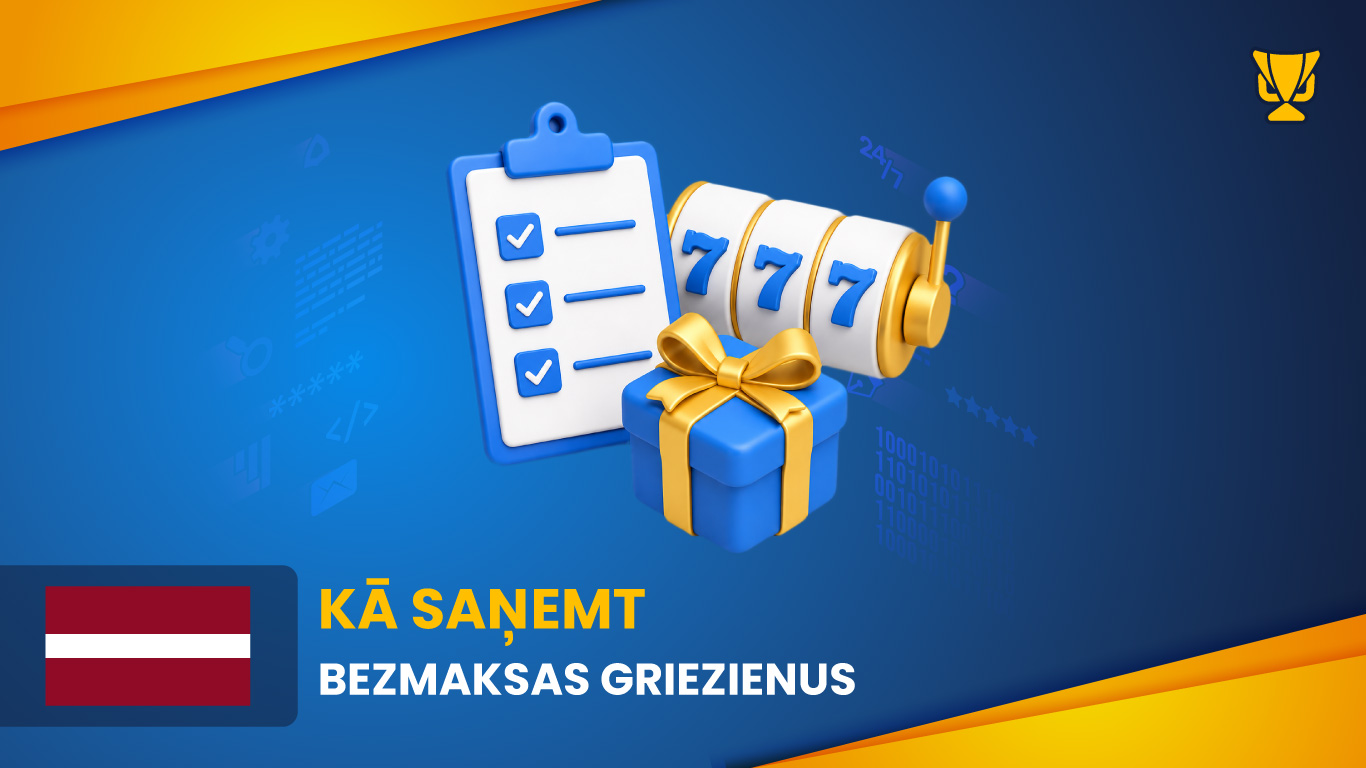 Kā saņemt bezmaksas griezienus tiešsaistes kazino