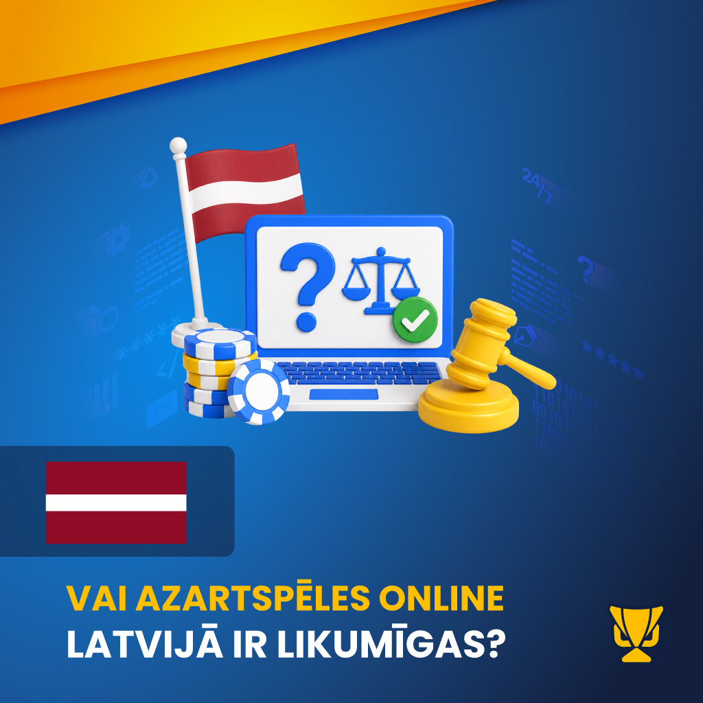 Vai azartspēles online Latvijā ir likumīgas?