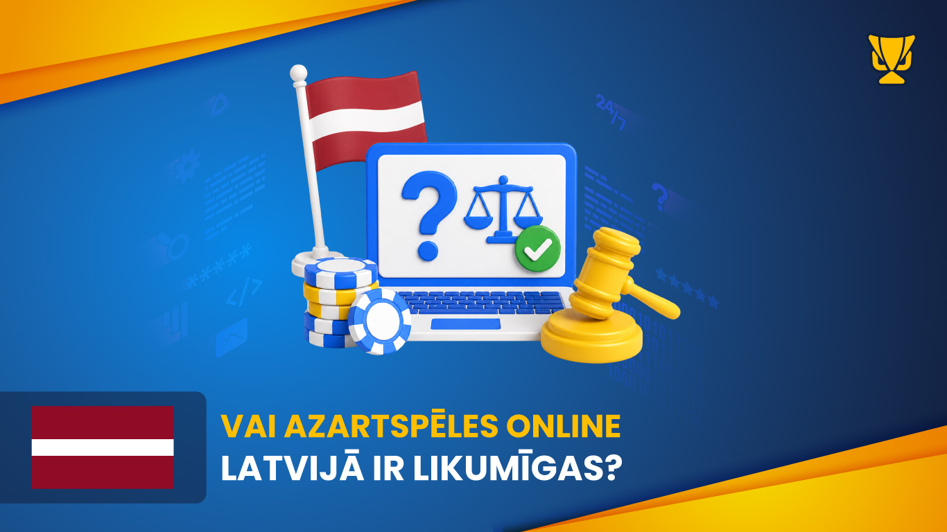 Vai azartspēles online Latvijā ir likumīgas?