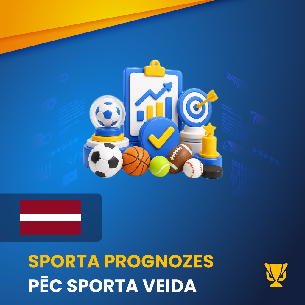 Sporta prognozes pēc sporta veida