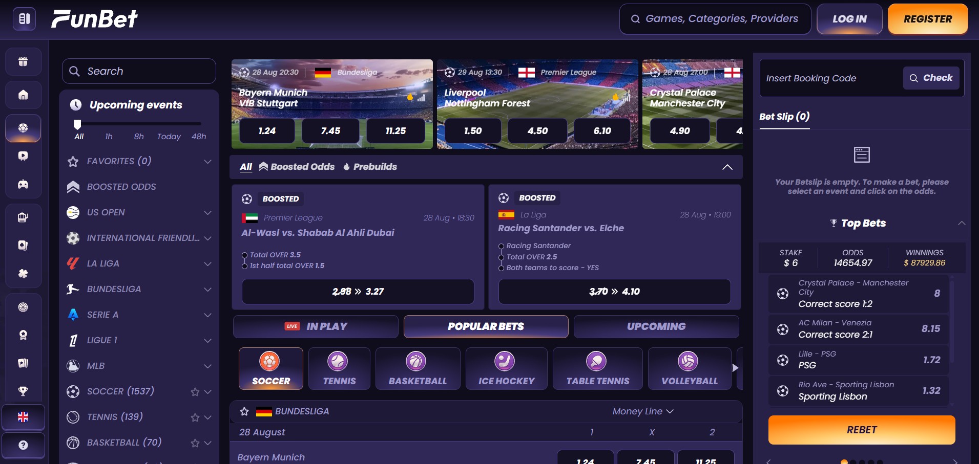 Funbet Likmju tirgi