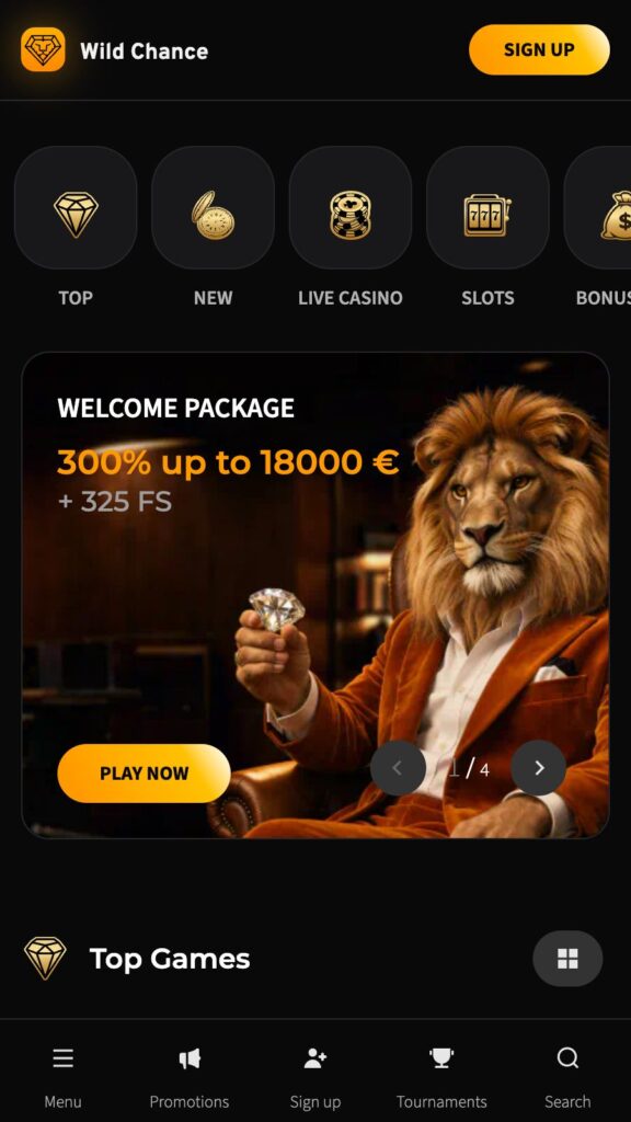 Wildchance casino welcome bonus